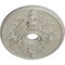 Ekena Millwork Alexa Medallion (Canopies up to 5 5/8"), 30 3/4"W x 21 1/4"H x 3 7/8"ID x 1 5/8"P, Pot of Cream CM21X30ALPCC - alternate 2